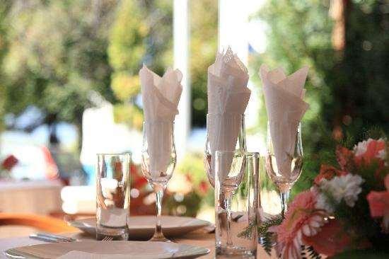 Hotel Lebed Ohrida Restaurant foto